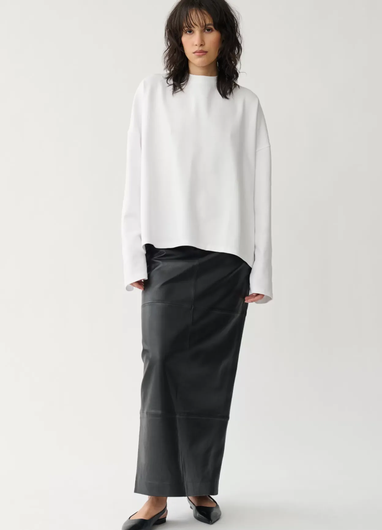 Vagabond BOXY LONG SLEEVE T-SHIRT