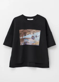 Vagabond BOXY T-SHIRT X MICKY HO