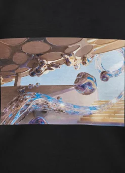 Vagabond BOXY T-SHIRT X MICKY HO